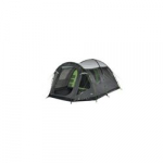 High Peak family dome tent Santiago 5.0 (grey/green, with stem, model 2022)