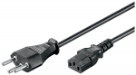 goobay - kabel zasilający do sieci szwajcarskiej - 2m