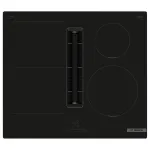Bosch Serie 4 PVS611B16E pliidiplaat must sisseehitatud 59,2 cm tsooniga induktsioonpliidiplaat 4 tsooni