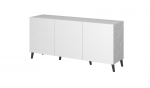 Kummut NOVA 155x40x72 valge matt