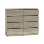 Topeshop M8 120 SONOMA kummut