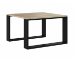 MODERN MINI table 67x67x40 cm Sonoma oak/Black