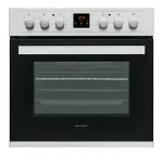 Sharp K-62D19IM0-EU, cooker set (stainless steel / black)