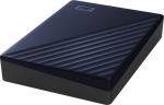 WD My Passport for Mac 5 TB hard drive (blue / black, micro-USB B 3.2 Gen 1)