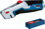 Bosch universal knife and blade set 63 x 19mm, carpet knife (blue/grey, incl. 13 blades)