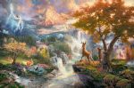 Schmidt Spiele Puzzle Thomas Kinkade: Disney Bambi 1000 Puzzle