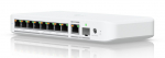 Ubiquiti UniFi Flex 2.5G PoE hallatud L2 2.5G Ethernet (100/1000/2500) Power over Ethernet (PoE) laua-/seinakinnitusega valge