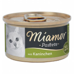 MIAMOR Pastete Rabbit - m&auml;rg kassitoit - 85g