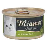 MIAMOR Pastete Rabbit - m&auml;rg kassitoit - 85g