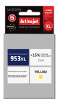 Activejet AH-953YRX tint (asendus HP 953XL F6U18AE tindiprinterile; Premium; 25 ml; kollane)