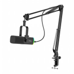 Fifine AM8T gaming microphone with boom arm (black)