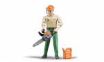 Bruder bworld Forestry worker with accessories (60030)