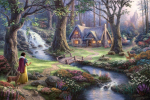 Schmidt Spiele Puzzle Thomas Kinkade: Disney Snow White 1000 Puzzle