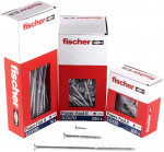 fischer chipboard screw Power-Fast II 6.0x160 countersunk (50 pieces, partial thread, galvanized)