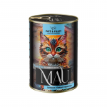 MAU Pate and Fillet Crimson with pansy - wet cat food - 400g