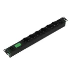 Power Strip SEP6104G EasyPDU, Basic 1U, 10A, 230V, 6 Schuko Sockets, 1 C13 Socket