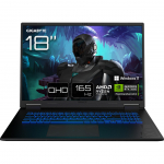 GigaByte GAMING A18 3VHK3DEC64SH (black, AMD Ryzen 7 260, NVIDIA GeForce RTX 5060, 32 GB DDR5, 1 TB (1 TB SSD), Windows 11 Home) - German - DE Layout
