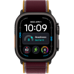 Apple Watch Ultra 4 Titan Cell 49 Black Trail Burgundy M/L
