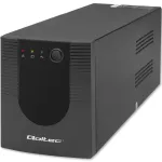 Qoltec 53776 katkematu toiteallikas (UPS) Line-Interactive 1,5 kVA 900 W 4 vahelduvvoolu pistikupesa(t)