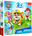 TREFL PAW PATROL lauam&auml;ng 2 in 1, K&auml;papatrull