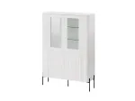 Cama VERA vitriinkapp 110x40x160 mattvalge