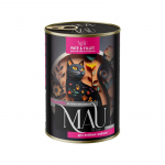 MAU Pate and Fillet Sterilised Goose with rabbit and raspberries - wet cat food - 400g