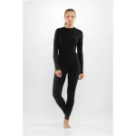 Women's Thermal Underwear VIKING Meriboo Lady Set Merino Black M