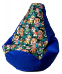 Sako kotipouff Pirni mustriga rukkilill-PAW Patrol L 105 x 80 cm
