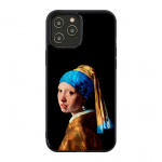 iKins Apple iPhone 12 Pro Maxi &uuml;mbris, t&uuml;drukute stiilis, p&auml;rlk&otilde;rvar&otilde;ngaga