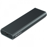 Enclosure for M.2 SSD | NVMe | PCIe | USB3.1 | 10Gb/s | 4TB | Graphit