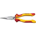 Wiha snipe nose pliers Professional electric, gripping pliers red/yellow, with side cutters, straight shape
