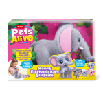PETS ALIVE m&auml;ngukomplekt Mama Elephant & Baby Surprise