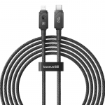 Baseus purunematu USB C-iP kaabel 2 m 20 W must