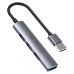 JAGAJA Unitek H1208A USB-A / 3x USB-A 2.0, USB-A 3.0