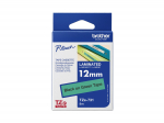 BROTHER TZE731 tape black/green 12mm 8m