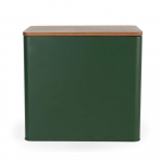 Salter BW12899G Toronto Bread Bin Green/Wooden