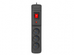 Surge M3 Multi 4.5m black (3 slots)