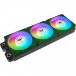 Thermaltake CT140 EX Reverse ARGB Sync PC Cooling Fan Racing Green (Green, Pack of 3, 140 mm)
