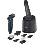 Braun Series 5 52-B7650cc, shaver black/blue