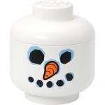 Room Copenhagen LEGO Storage Head "Snowman", large (white)