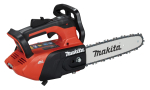 Makita cordless top handle chainsaw 18V in signal red DUC258Z02