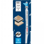 Bosch Expert Jigsaw Blade T 308 BF 'Hardwood 2-side clean' (100 pieces)