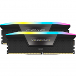 Corsair DDR5 - 32GB - 6000 - CL - 36 (2x 16 GB) dual kit, RAM (black, CMH32GX5M2E6000C36, Vengeance RGB, INTEL XMP)