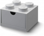 Room Copenhagen LEGO Desk Drawer 4 , storage box (grey, knobs)