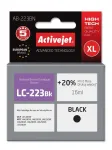 Activejet AB-223BN tint (asendus Brother LC223BK tindikassetile; Supreme; 16 ml; must)