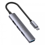 JAGAJA Unitek H1208B USB-C / 3x USB-A 2.0, USB-A 3.0