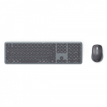 multi device keyboard and mouse set black gre