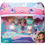 Spin Master Gabby's Dollhouse: The Movie - Cat-venture Crew Figure Set, Toy Figure