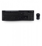 Logitech clear Desktop MK270 black USB