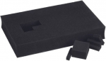 Einhell system case, grid foam, insert (black, for E-Case SC, E-Case SF)